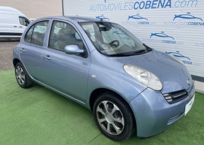 2.800€ – Nissan Micra 1.2i Visia A/A 80cv 5 puertas